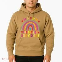 100 Day Of Third 3rd Grade Rainbow 100th Teacher Hoodie thumb 2
