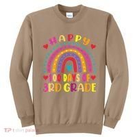 100 Day Of Third 3rd Grade Rainbow 100th Teacher Sweatshirt thumb 0