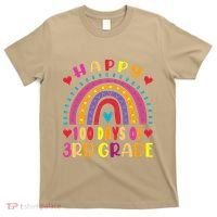 100 Day Of Third 3rd Grade Rainbow 100th Teacher T-Shirt thumb 0