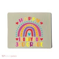 100 Day Of Third 3rd Grade Rainbow 100th Teacher Mousepad thumb 0