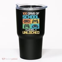 100 Days Of School Level Unlocked Video Game Fan Tumbler thumb 0
