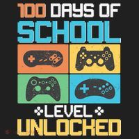 100 Days Of School Level Unlocked Video Game Fan Tumbler thumb 3