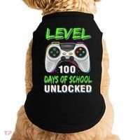 100th Day Of School Video Games Boy Gift Gamer Doggie Tank thumb 0