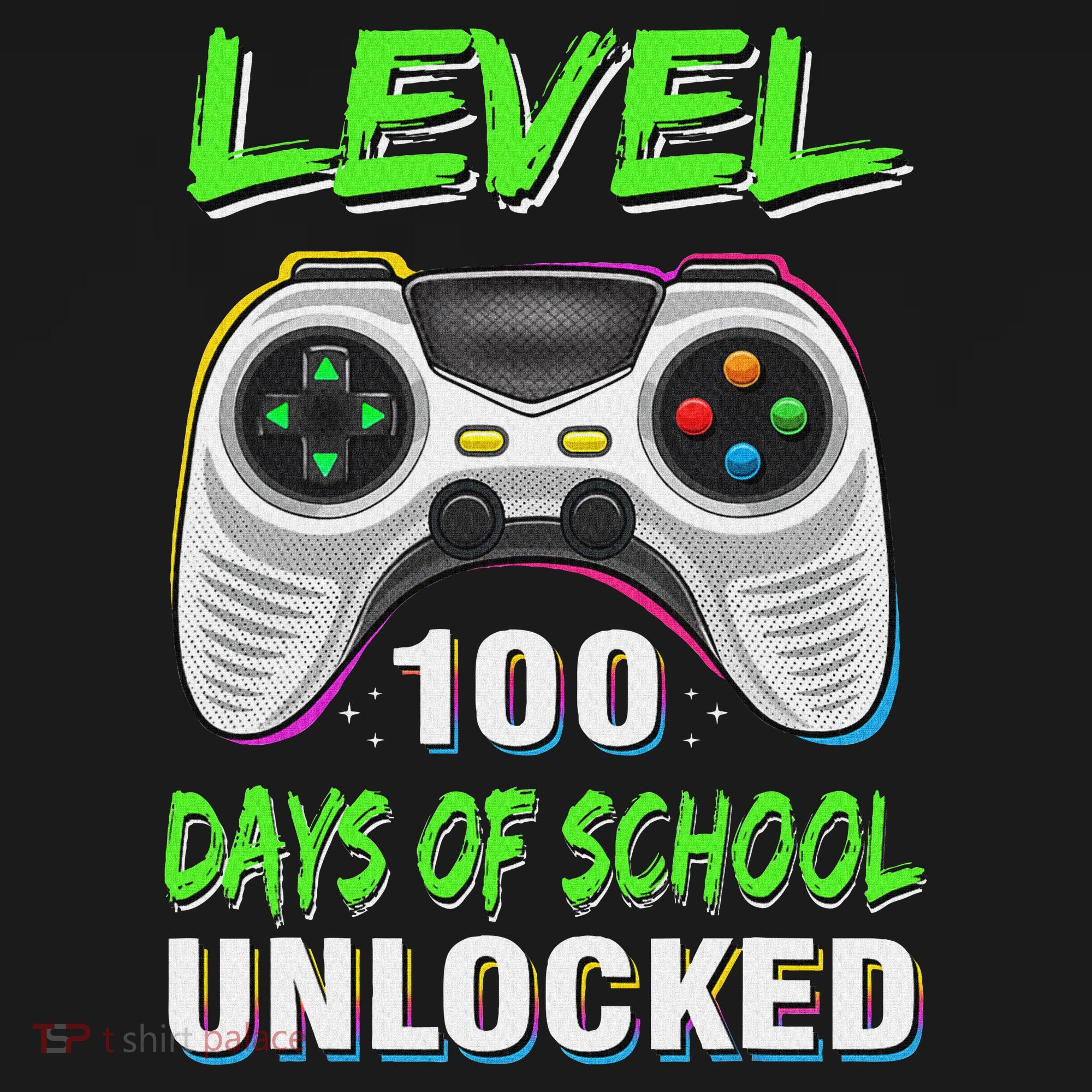 100th Day Of School Video Games Boy Gift Gamer Sweatshirt