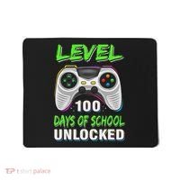 100th Day Of School Video Games Boy Gift Gamer Mousepad thumb 0
