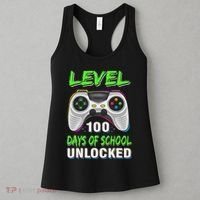 100th Day Of School Video Games Boy Gift Gamer Women's Tank Top thumb 3