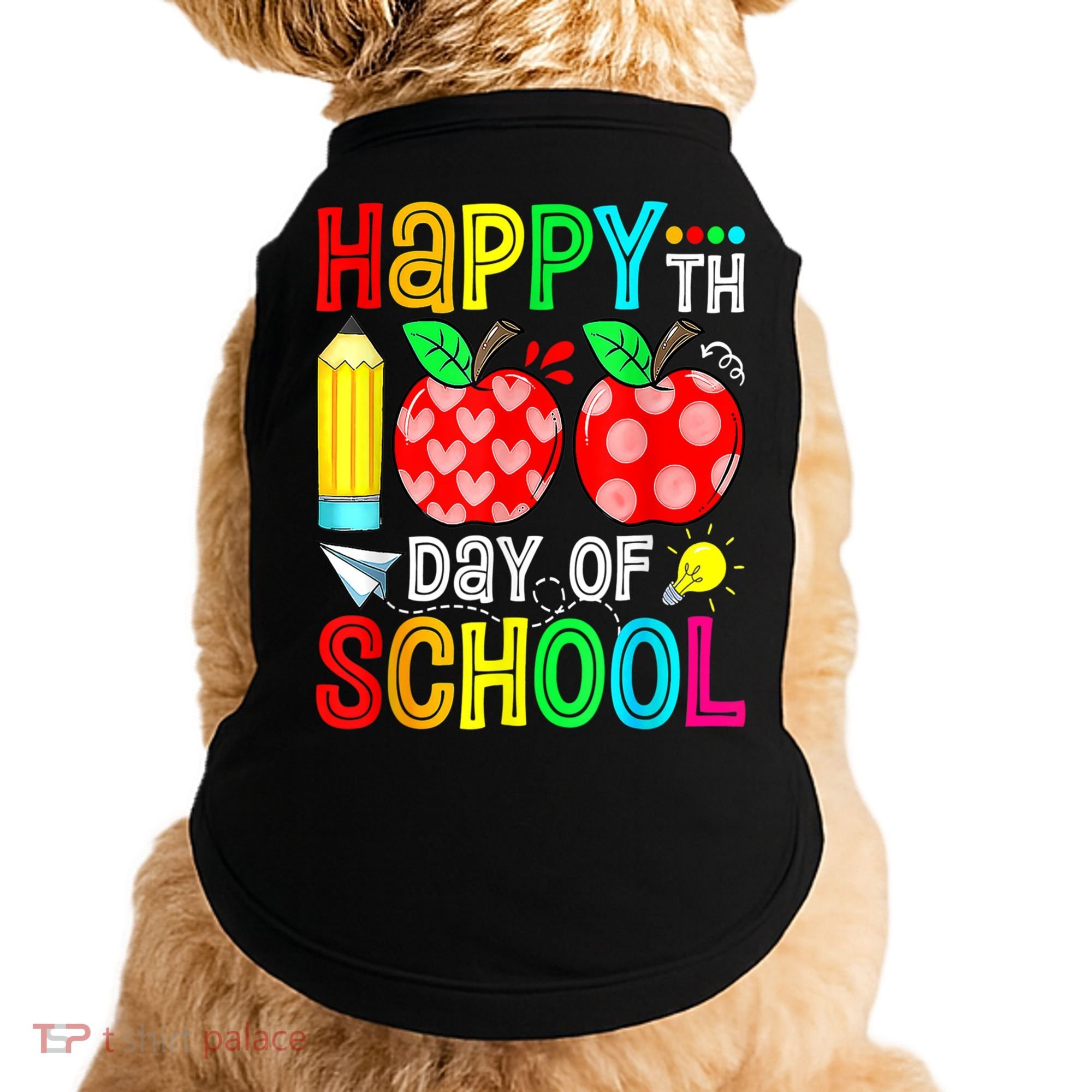 100th Day Of School Teachers Costume 100 Days Students Gift Doggie Tank
