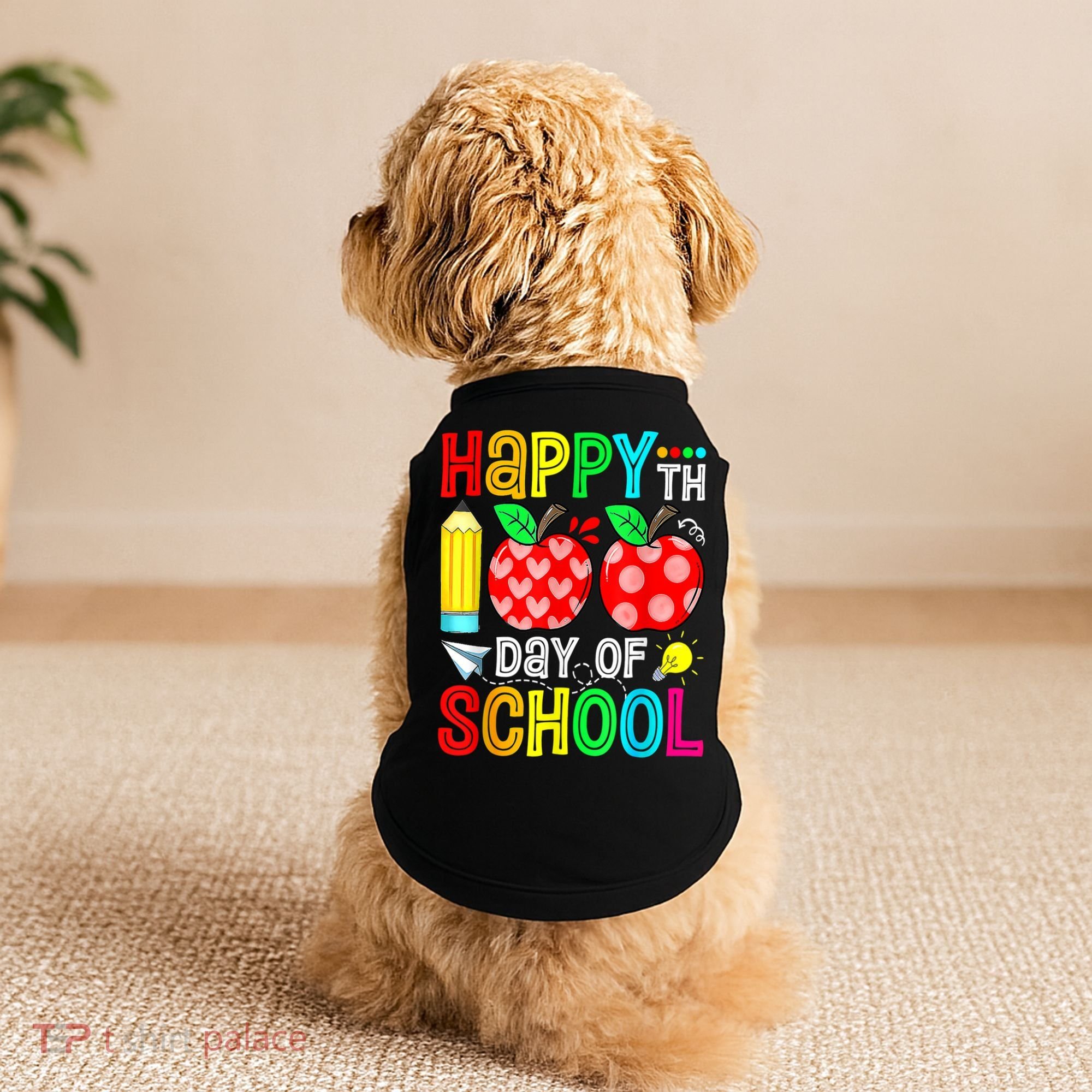 100th Day Of School Teachers Costume 100 Days Students Gift Doggie Tank