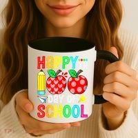 100th Day Of School Teachers Costume 100 Days Students Gift Coffee Mug thumb 3