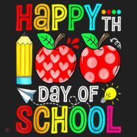 100th Day Of School Teachers Costume 100 Days Students Gift Golf Towel thumb 3