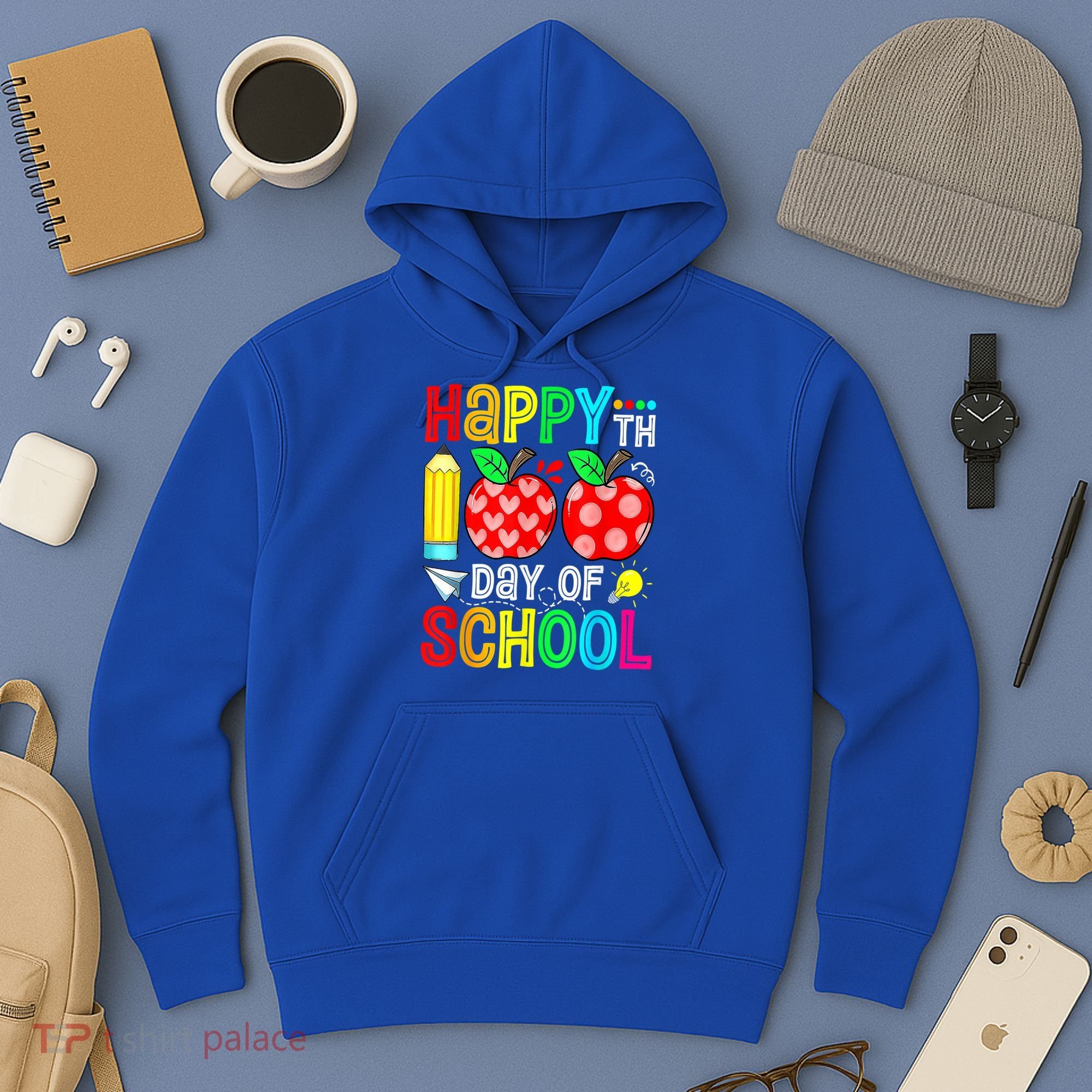 100th Day Of School Teachers Costume 100 Days Students Gift Hoodie