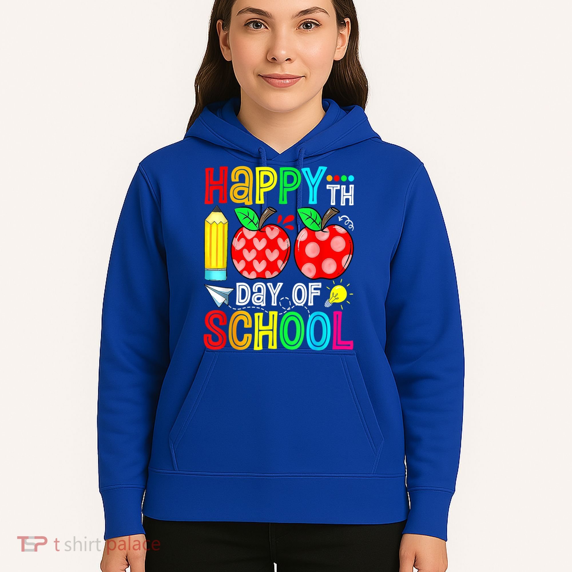 100th Day Of School Teachers Costume 100 Days Students Gift Hoodie