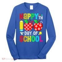 100th Day Of School Teachers Costume 100 Days Students Gift Long Sleeve Shirt thumb 0