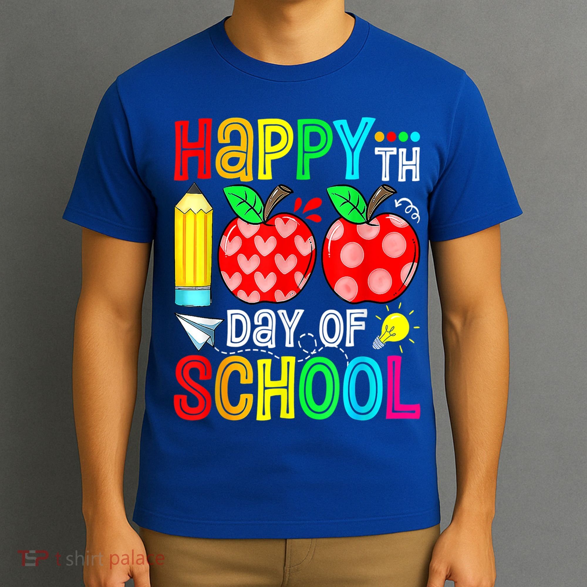 100th Day Of School Teachers Costume 100 Days Students Gift T-Shirt