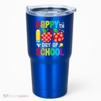 100th Day Of School Teachers Costume 100 Days Students Gift Tumbler thumb 0