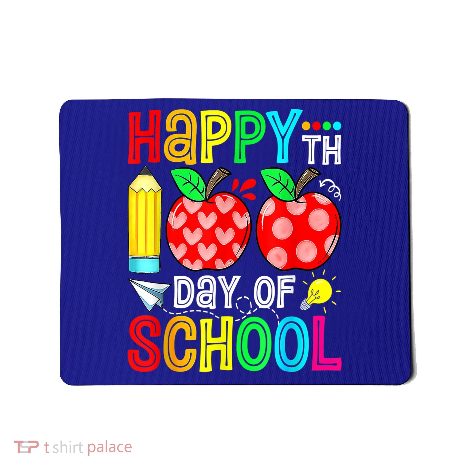 100th Day Of School Teachers Costume 100 Days Students Gift Mousepad