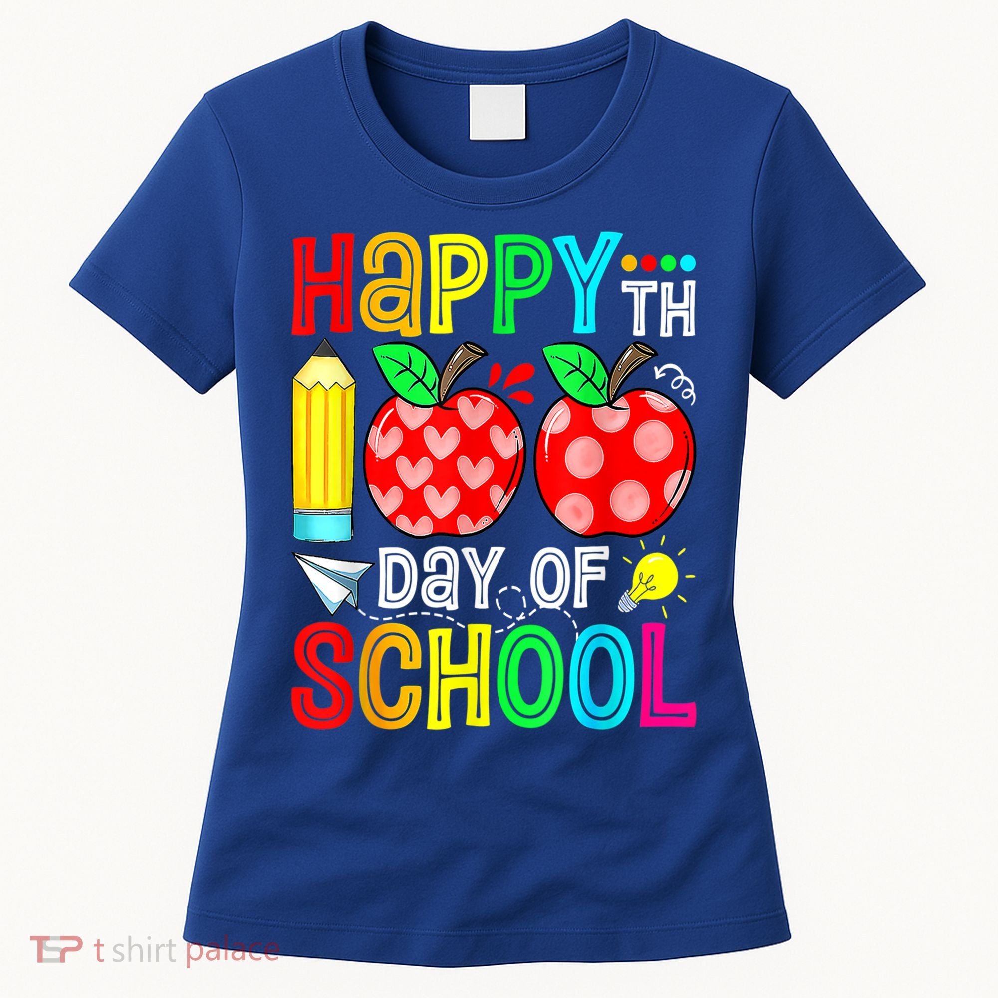 100th Day Of School Teachers Costume 100 Days Students Gift Women's T-Shirt