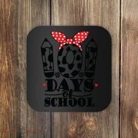101 Days Of School Dalmatian Logo Cute Coaster thumb 0