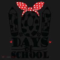 101 Days Of School Dalmatian Logo Cute Tote Bag thumb 4