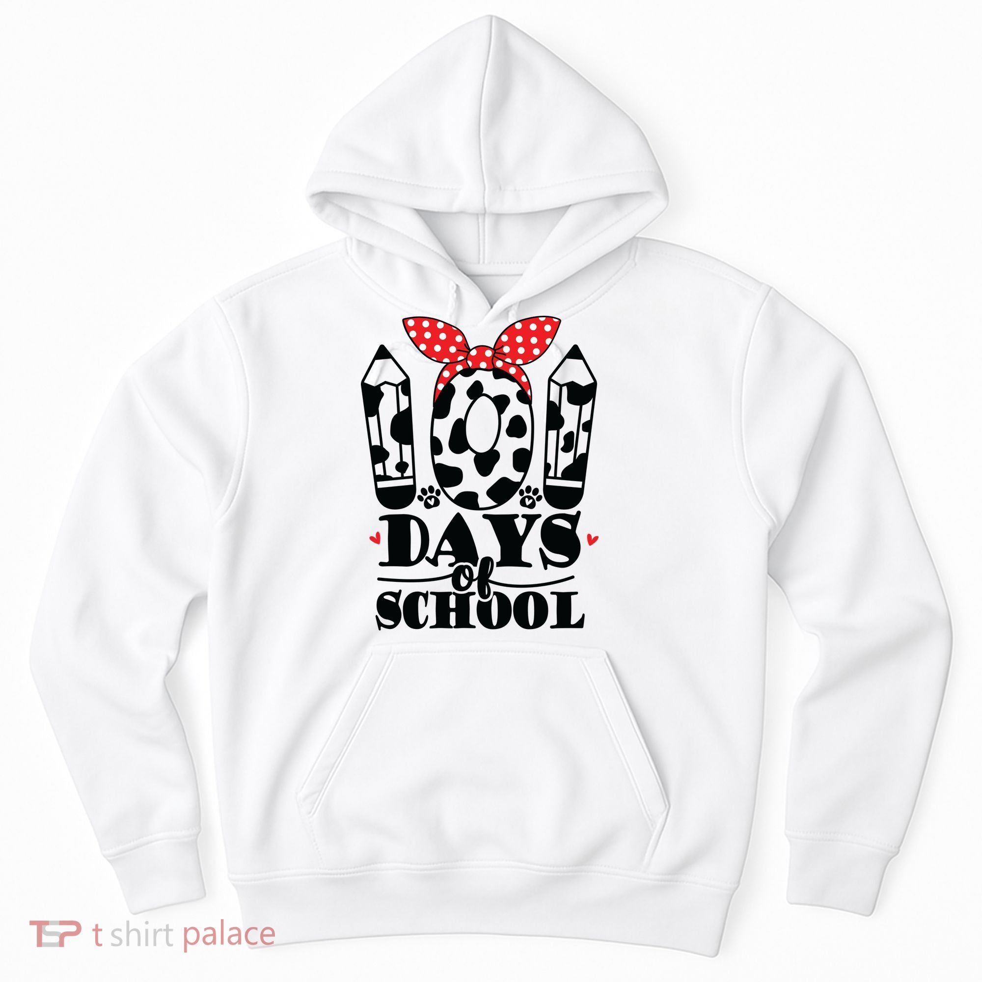 101 Days Of School Dalmatian Logo Cute Hoodie