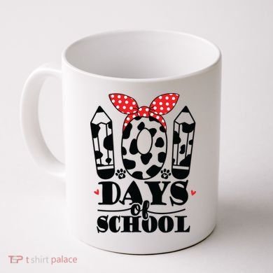 101 Days Of School Dalmatian Logo Cute Coffee Mug