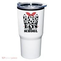 101 Days Of School Dalmatian Logo Cute Tumbler thumb 0