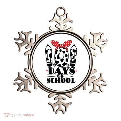 101 Days Of School Dalmatian Logo Cute Ornament
