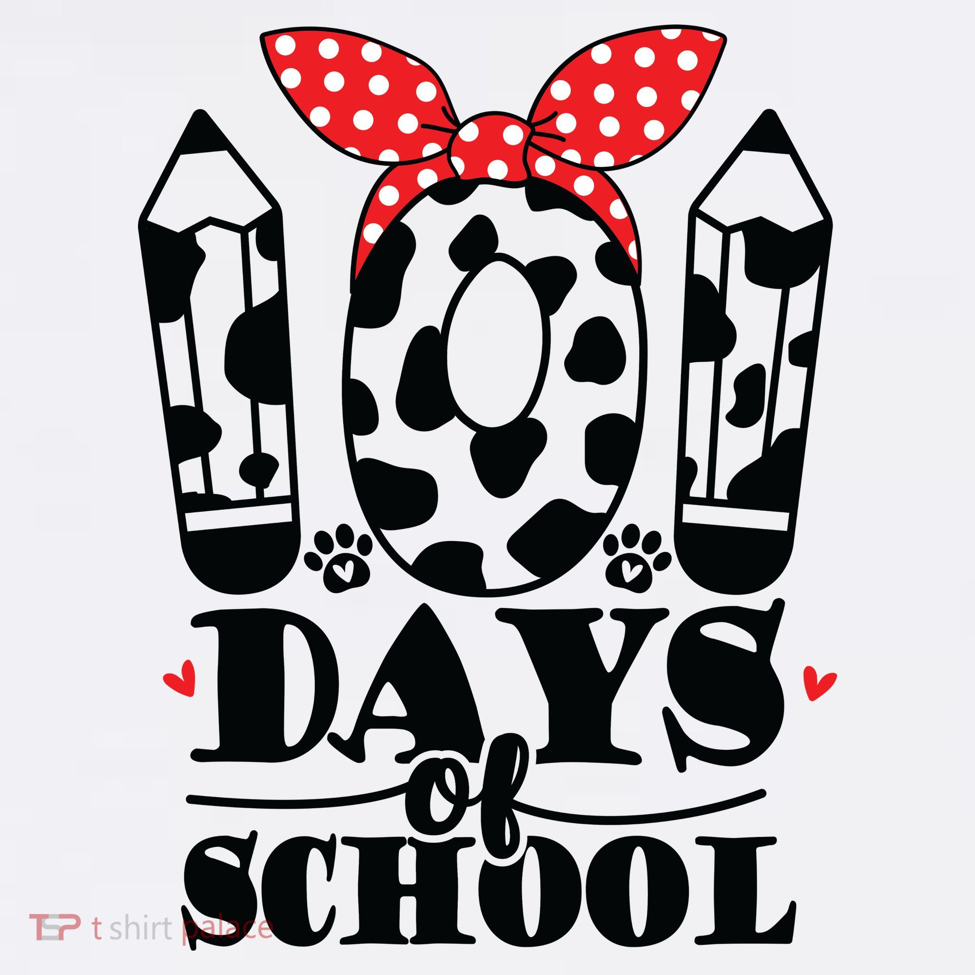101 Days Of School Dalmatian Logo Cute Women's Tank Top