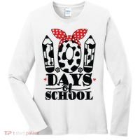 101 Days Of School Dalmatian Logo Cute Women's Long Sleeve Shirt thumb 0