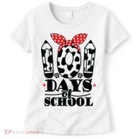 101 Days Of School Dalmatian Logo Cute Women's T-Shirt thumb 0