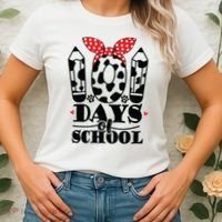 101 Days Of School Dalmatian Logo Cute Women's T-Shirt thumb 2