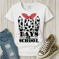 101 Days Of School Dalmatian Logo Cute Women's T-Shirt thumb 3