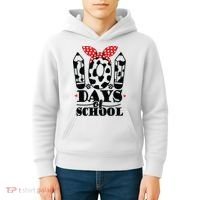 101 Days Of School Dalmatian Logo Cute Kids Hoodie thumb 4