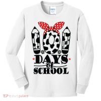 101 Days Of School Dalmatian Logo Cute Kids Long Sleeve Shirt thumb 0