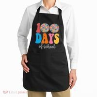 100 Days Of School Disco Celebration Apron thumb 2