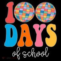 100 Days Of School Disco Celebration Bucket Hat thumb 4