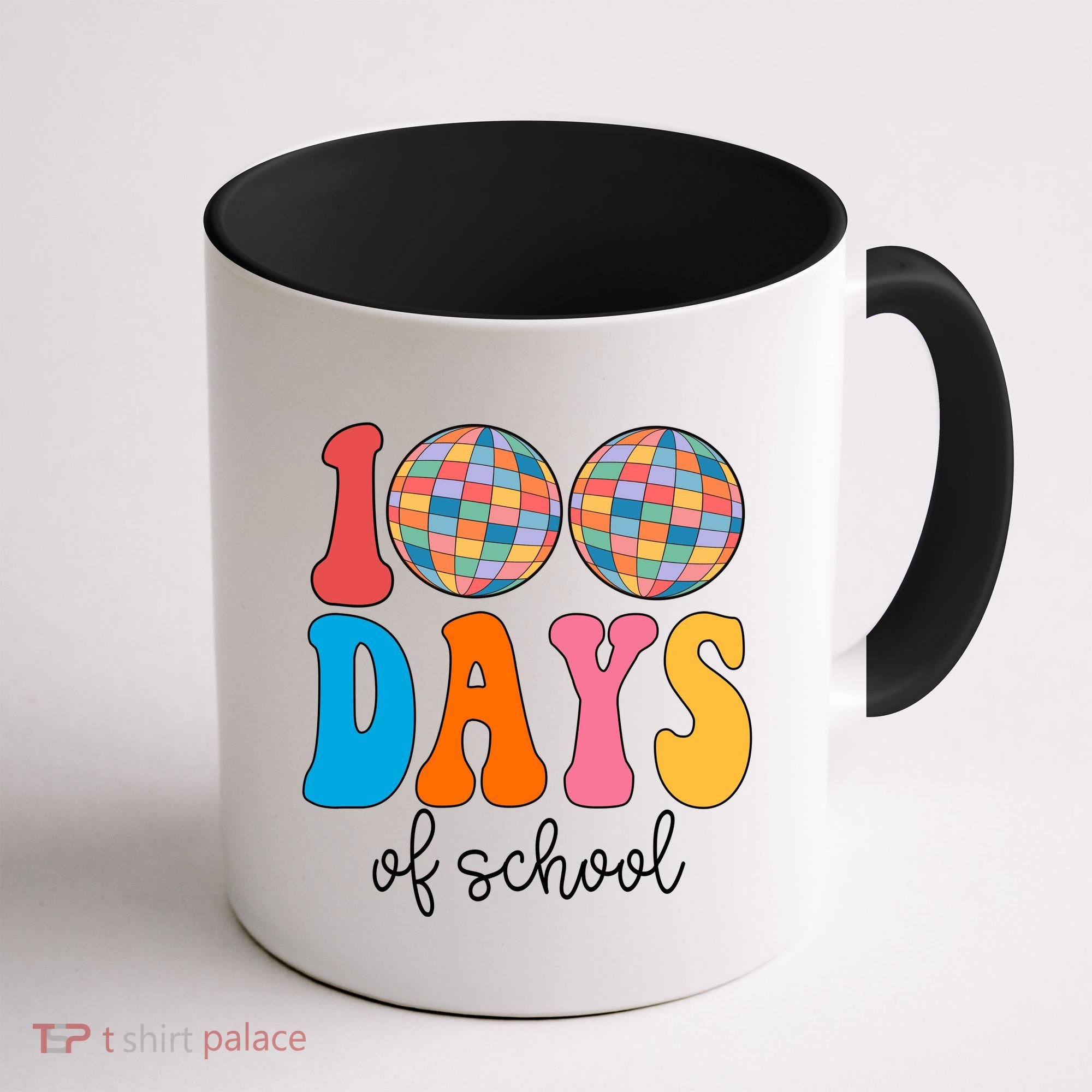 100 Days Of School Disco Celebration Coffee Mug