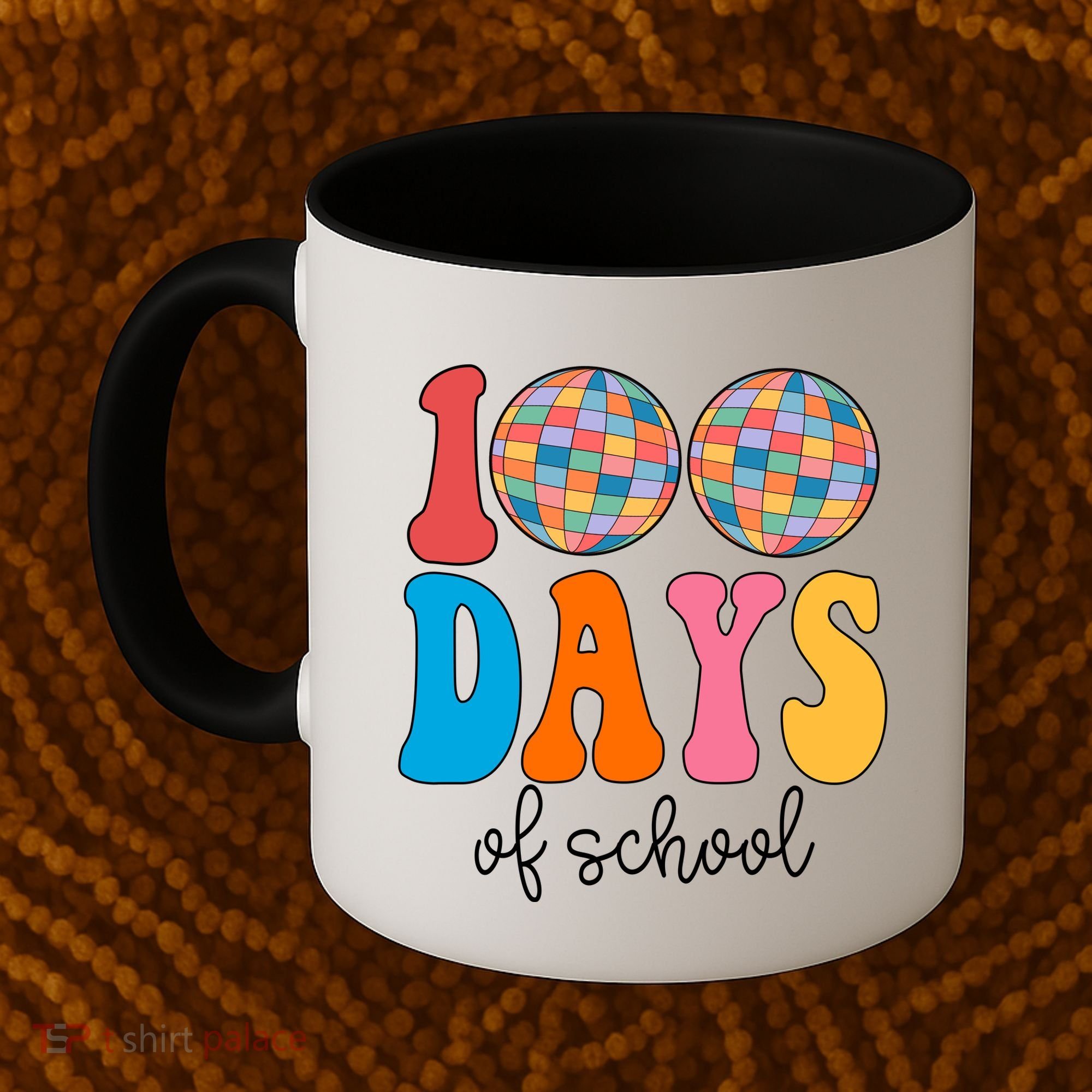 100 Days Of School Disco Celebration Coffee Mug