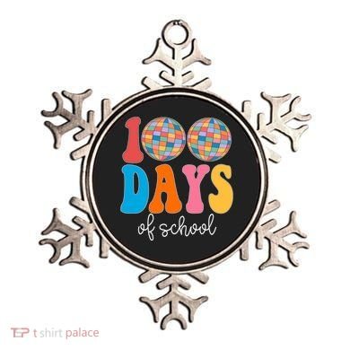 100 Days Of School Disco Celebration Ornament