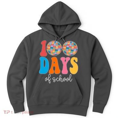 100 Days Of School Disco Celebration Hoodie