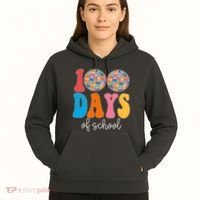 100 Days Of School Disco Celebration Hoodie thumb 5