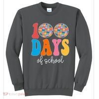 100 Days Of School Disco Celebration Sweatshirt thumb 0