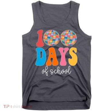 100 Days Of School Disco Celebration Tank Top
