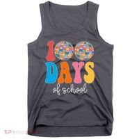 100 Days Of School Disco Celebration Tank Top thumb 0