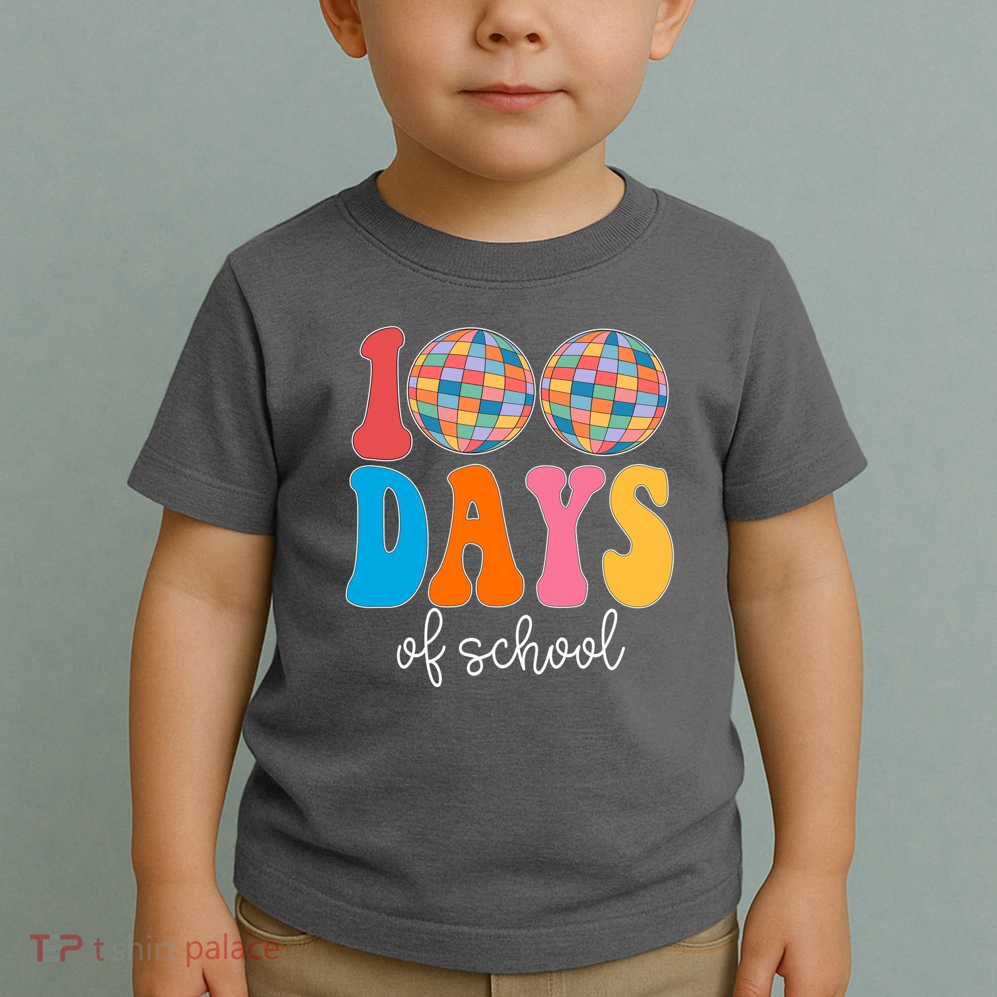 100 Days Of School Disco Celebration Toddler T-Shirt