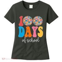 100 Days Of School Disco Celebration Women's T-Shirt thumb 0