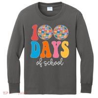 100 Days Of School Disco Celebration Kids Long Sleeve Shirt thumb 0