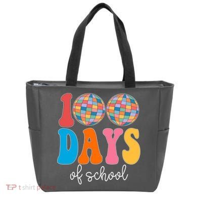 100 Days Of School Disco Celebration Tote Bag