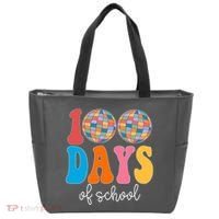 100 Days Of School Disco Celebration Tote Bag thumb 0