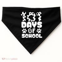 101 Days Of School USA-Made Doggie Bandana thumb 0